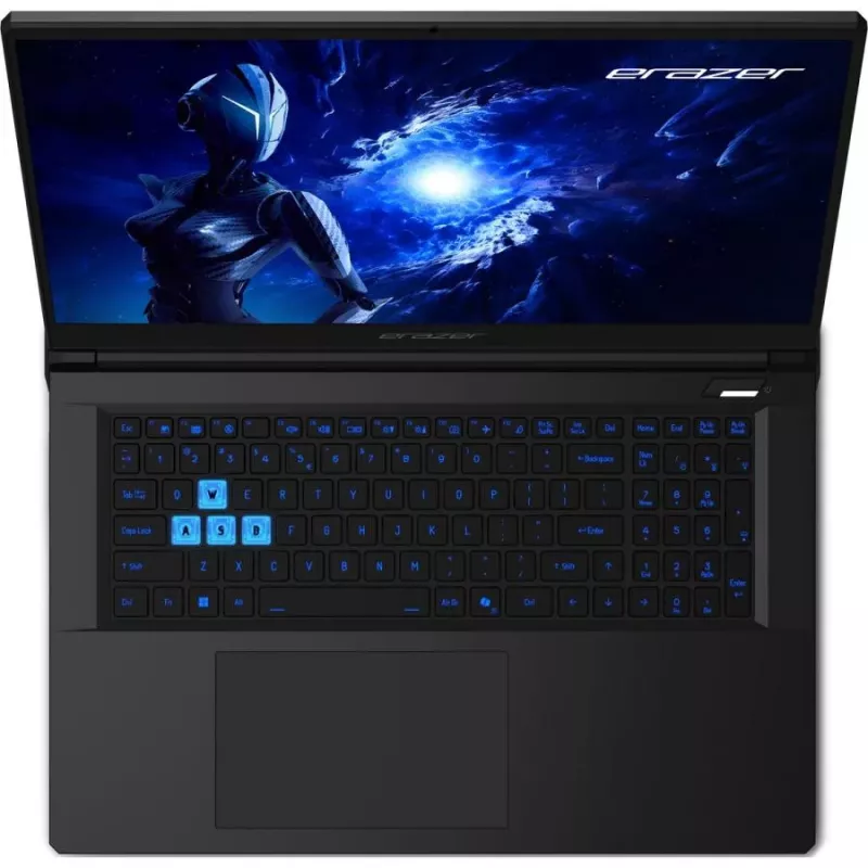 ERAZER Scout E17 E1 MD62759NL Nešiojamas kompiuteris 17,3 inch Full HD 144Hz IPS, Intel Core i5-13420H, 16GB DDR5, 1TB NVMe SSD, NVIDIA GeForce RTX 4050 6GB, Wi-Fi 6, Windows 11 Home