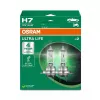 Osram H7 Ultra Life 2 vnt. Halogeniniai priekinių žibintų lempučių rinkinys 12V 55W