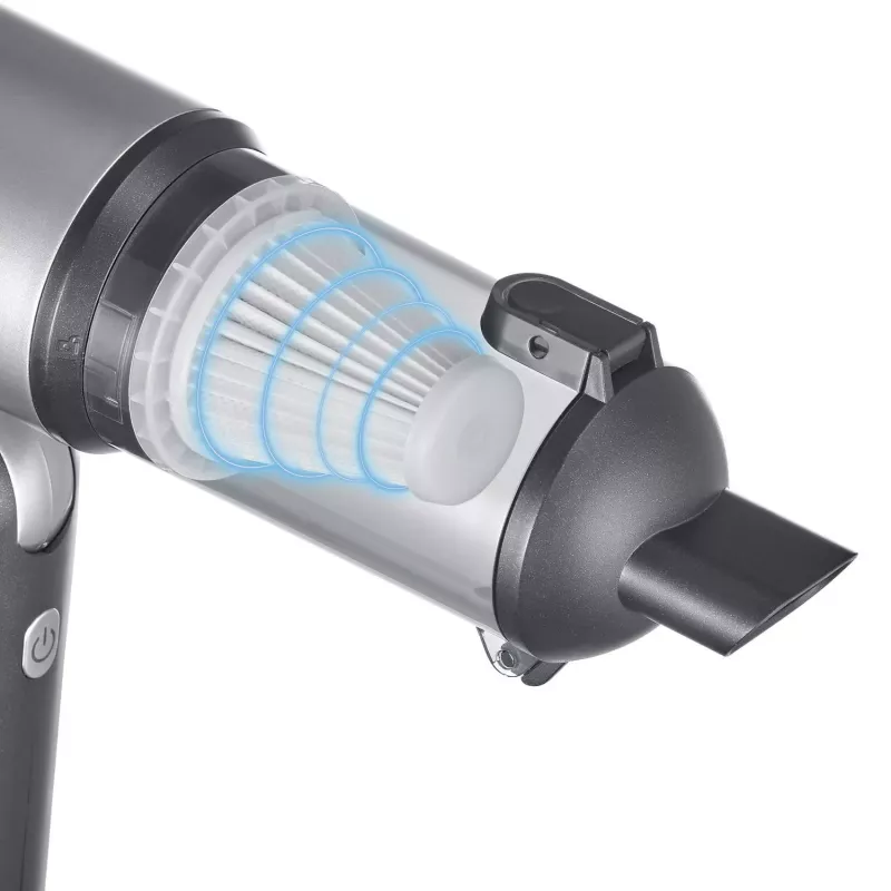 Severin HV 7135 S'Power Vac & Blow belaidis rankinis dulkių siurblys, antracitinis