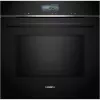 SIEMENS HM736GAB1 iQ700 įmontuojama orkaitė su mikrobangų funkcija, juoda, 60 cm, Home Connect