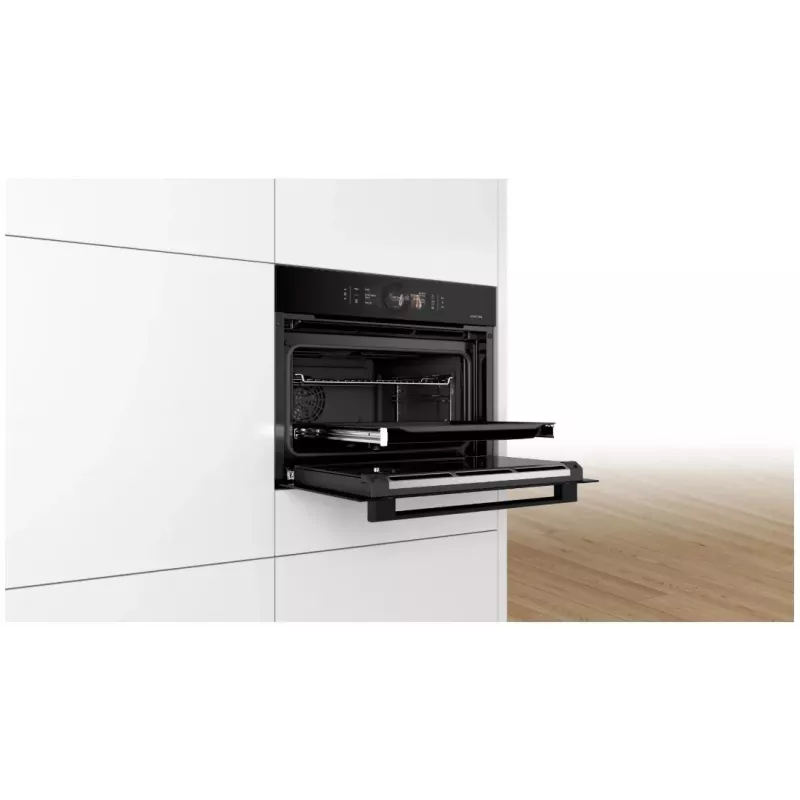 Bosch CSG856RC7 Įmontuojama kompaktinė orkaitė su garų funkcija, 47 l, jutiklinis valdymas, Home Connect