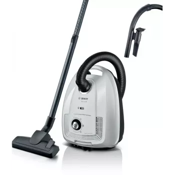 Bosch BGL38WH2 dulkių siurblys su maišeliu, 600 W, baltas/antracitas