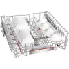 BOSCH SMI6ECS12E Serie 6 pusiau integruojama indaplovė (šlifuotas nerūdijantis plienas, 60 cm, Home Connect)