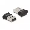 KeySonic Super-Mini-TAS Touchpad klaviatūra su mėlynu foniniu apšvietimu, UK išdėstymas, juoda (KSK-3210ELU)