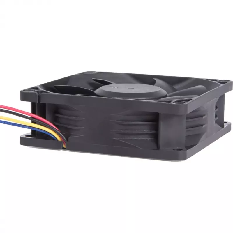 Alphacool ES 80mm 800-6000 RPM Ventiliatorius 80x80x25mm (Juodas, Dvigubas rutulinis guolis, PWM, 80 mm)