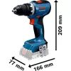 BOSCH Professional 18V kombinuotas rinkinys: sraigtinis plaktukas GBH 18V-22 + gręžtuvas-sraigtasukis GSR 18V-65 + smūginis veržliasukis GDX 18V-285 (3x 5.0 Ah Li-Ion akumuliatoriai, dėklas)