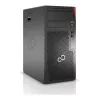 Fujitsu ESPRIMO P7010 stalinis kompiuteris – Intel Core i5-10400, 16 GB RAM, 512 GB SSD, Windows 11 Pro, juoda