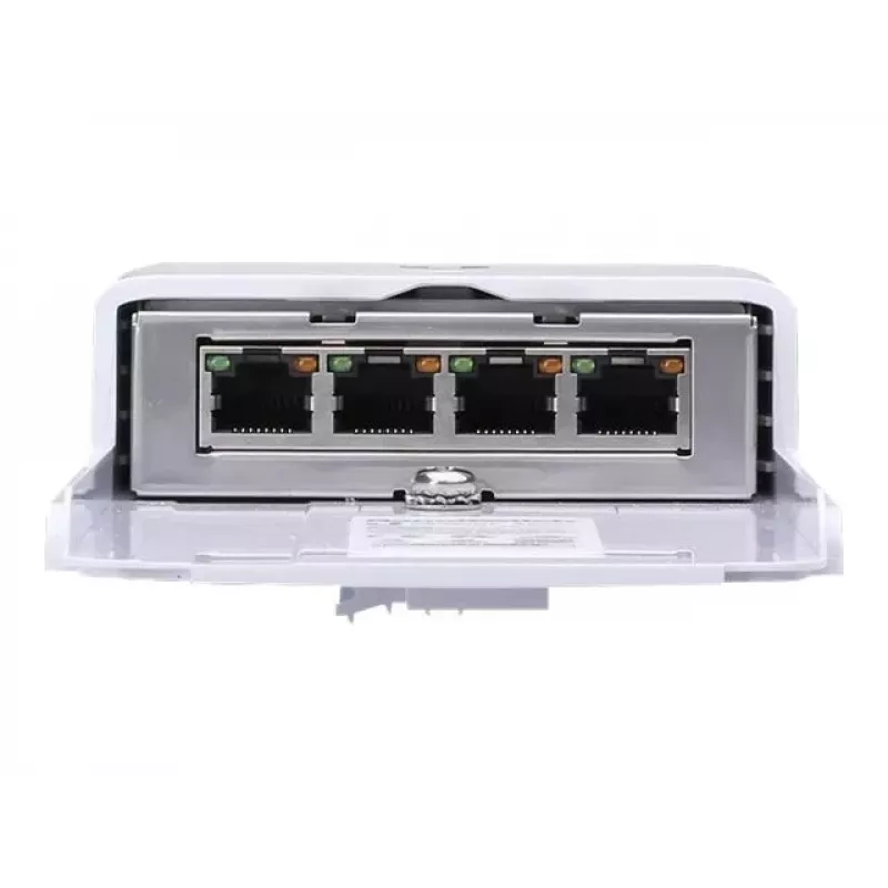 Ubiquiti NanoSwitch N-SW – nevaldomas lauko Gigabit PoE jungiklis, 4 prievadai