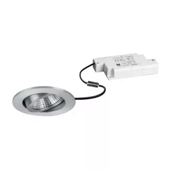 BRUMBERG DAMITA LED Įleidžiamo Šviestuvo Rinkinys Apvalus Aliuminis 6W 230V IP65 Sukamas Fazinis-Dimmeruojamas 3000K