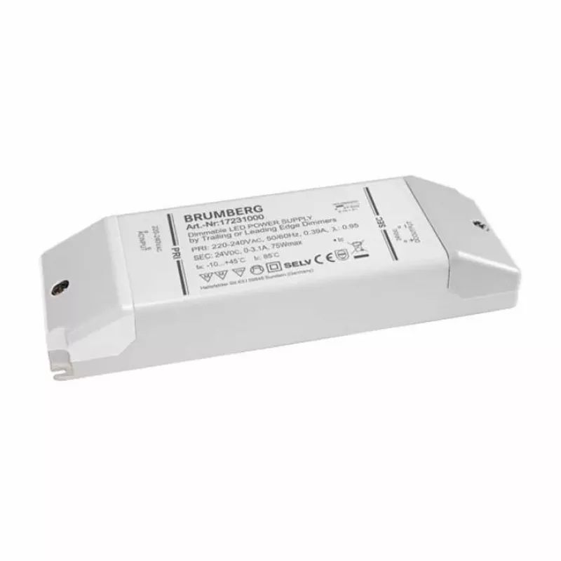 Brumberg 17231000 LED maitinimo blokas 75W 24V DC baltas