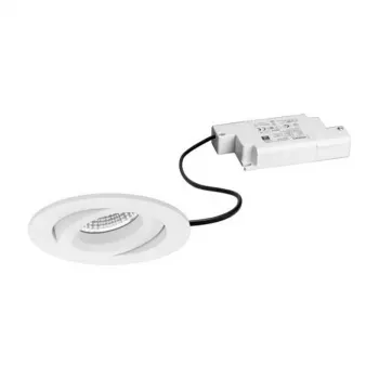 Brumberg 39378173 LED prožektorius BB34 apvalus baltas 830 fazinis 7W 230V sukamas