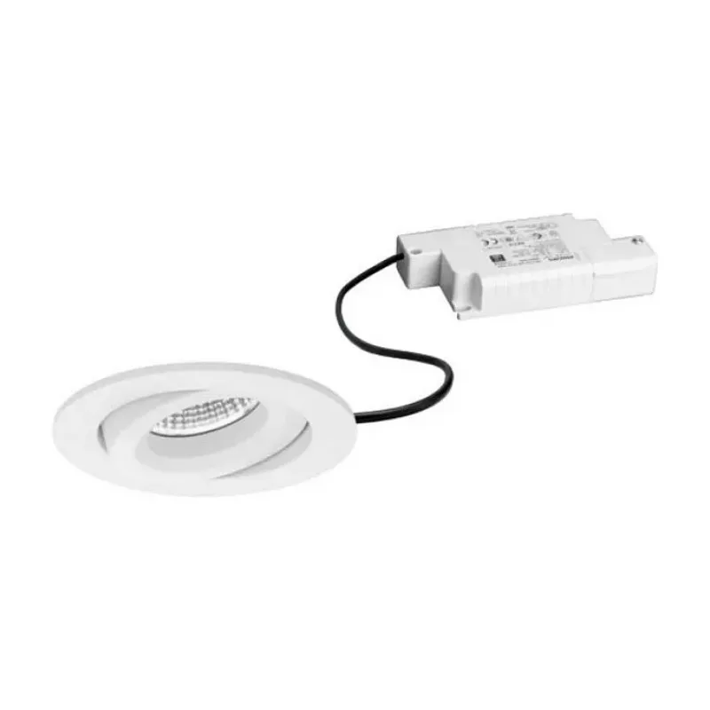 Brumberg 39378173 LED prožektorius BB34 apvalus baltas 830 fazinis 7W 230V sukamas