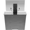 ONKRON Monitorio stovas su stalčiumi, iki 24 inch, juodas, NWSSC24-B