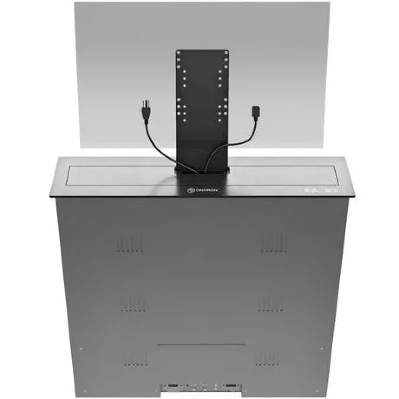 ONKRON Monitorio stovas su stalčiumi, iki 24 inch, juodas, NWSSC24-B