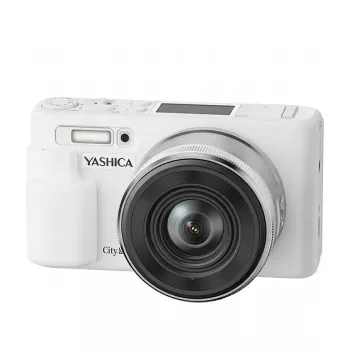 Yashica City 200 White Vienkartinis Fotoaparatas su 27 Kadrais