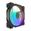 Darkflash DR08 3-in-1 aušinimo ventiliatorių rinkinys (juodas)