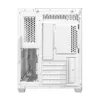 DARKFLASH TH285M White Mid-Tower Computer Case su grūdintu stiklu