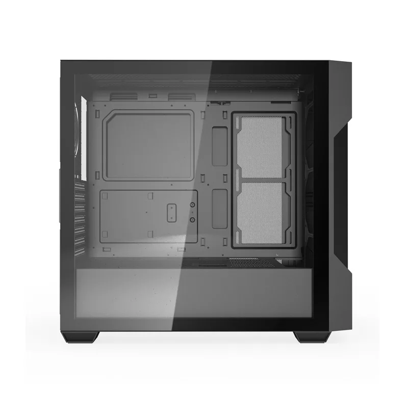 Darkflash DS900 Mesh Mid-Tower Computer Case (Black) – Be ventiliatorių