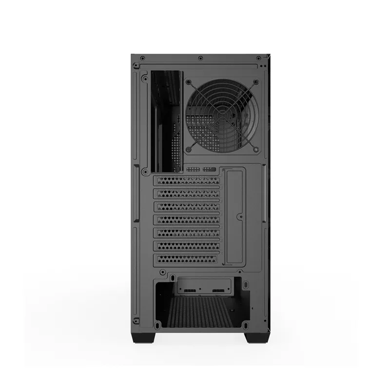 Darkflash DS900 Mesh Mid-Tower Computer Case (Black) – Be ventiliatorių
