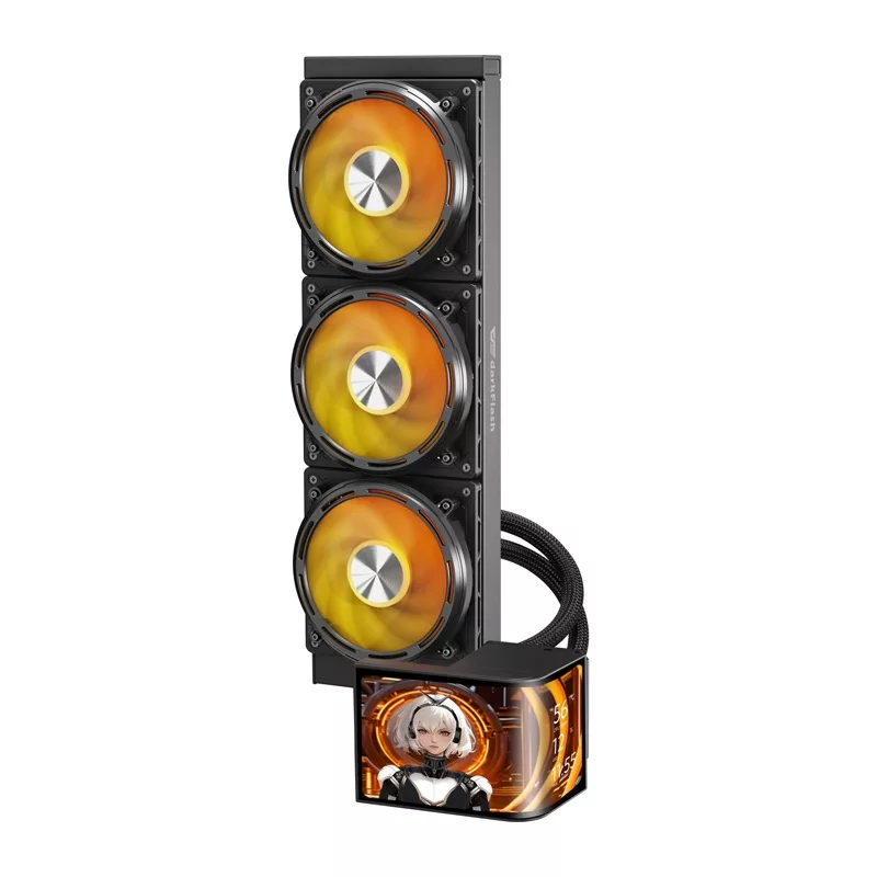DarkFlash UV360 procesoriaus aušintuvas, juodas