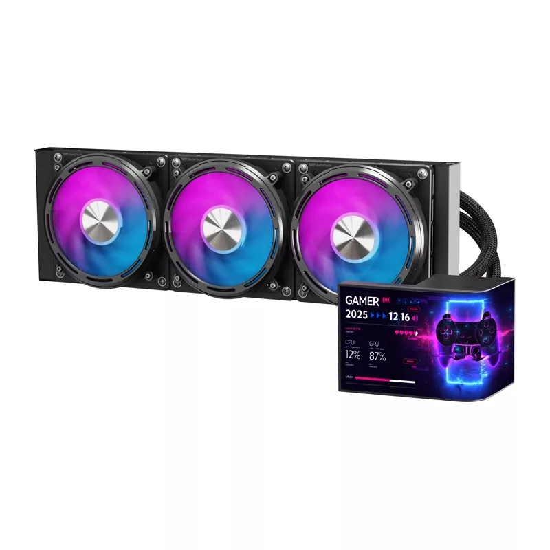 DarkFlash UV360 procesoriaus aušintuvas, juodas
