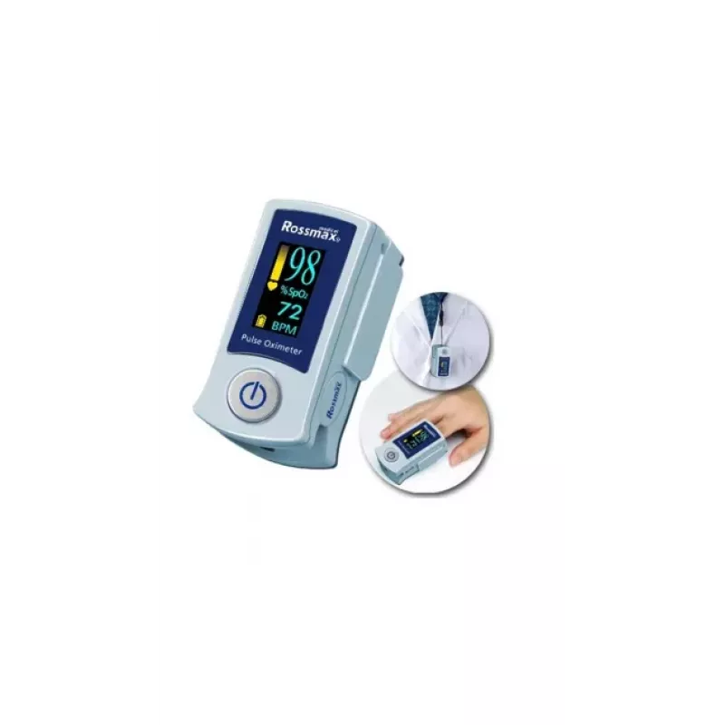 Rossmax SB200 pirštų pulso oksimetras su Artery Check Technology