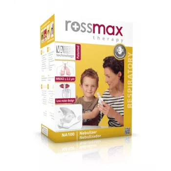ROSSMAX Piston Nebulizer NA100 – Kompresorinis purkštuvas suaugusiems ir vaikams