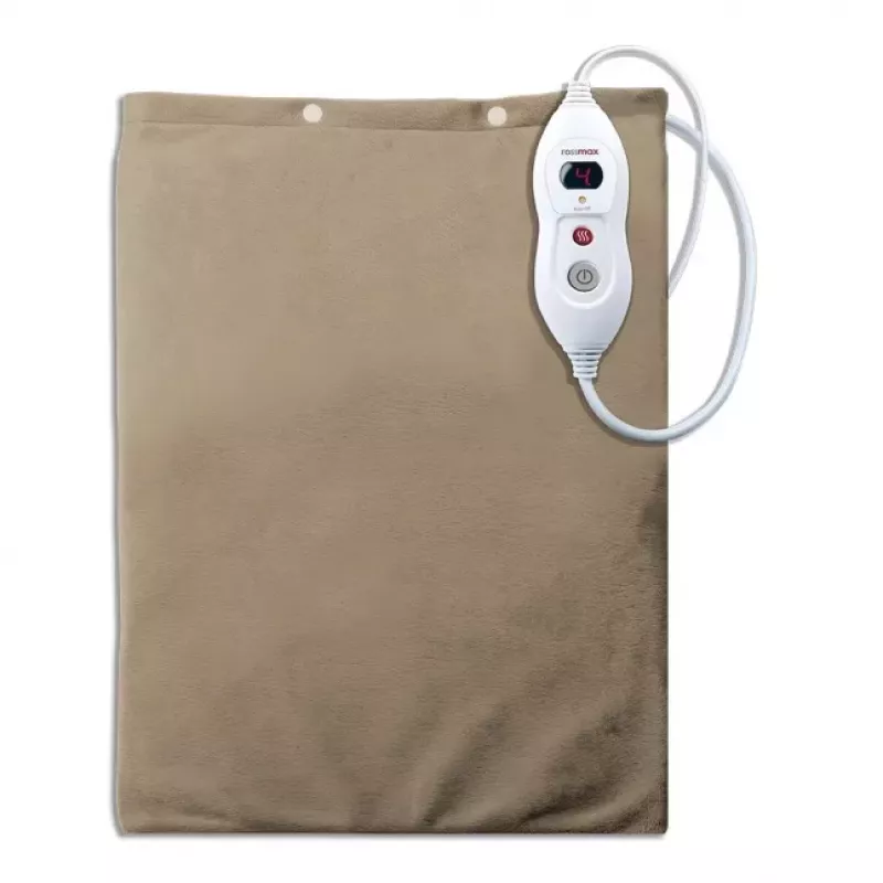 Šildomasis pagalvėlė ROSSMAX HP4060A - 60x40 cm, 4 temperatūros lygiai, automatinis išsijungimas, skalbiama mašinoje