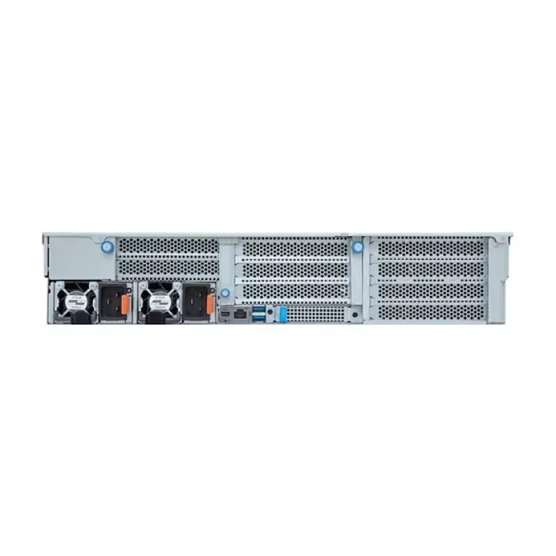 GIGABYTE R283-ZF1-AAL1 Rev. 3.x 2U stelažinis serverio barebonas, dvigubas lizdas SP5, AMD EPYC 9004, 24x DDR5, 24x 2,5 inch karštai keičiami diskų lizdai, 2x 1600W maitinimo blokai