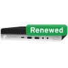 HP Renewed EliteDesk 800 G4 Mini PC Intel Core i5-8500T 8GB RAM 256GB SSD Windows 11 Pro Grade B