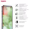 TOTI Grūdinto stiklo 2D ekrano apsauga Full Cover, skirta iPhone 13/13 Pro/14/16e, permatoma