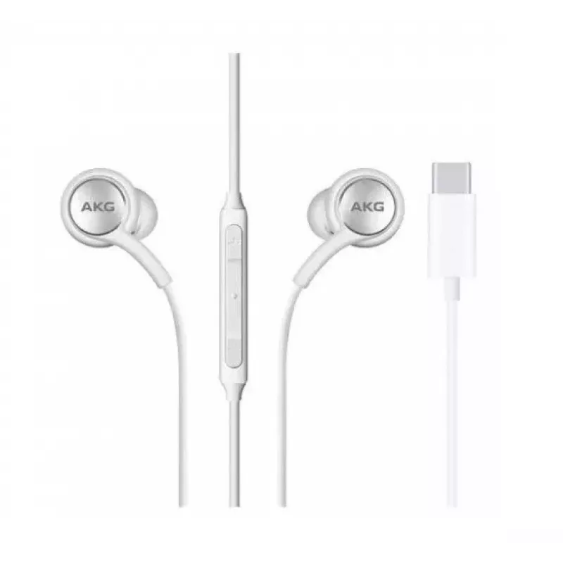 Samsung AKG ausinės maišelyje, baltos
