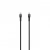 SEEK TOTI USB-C į USB-C pintas laidas 2 m, 3 A, juodas