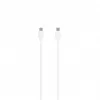 SEEK TOTI 20W Type-C PD sieninis greitasis įkroviklis su Type-C į Type-C 1 m PVC duomenų kabeliu, 3A, baltas