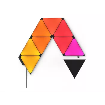 Nanoleaf Shapes Black Triangles Starter Kit (9 Panelių) 42W WiFi