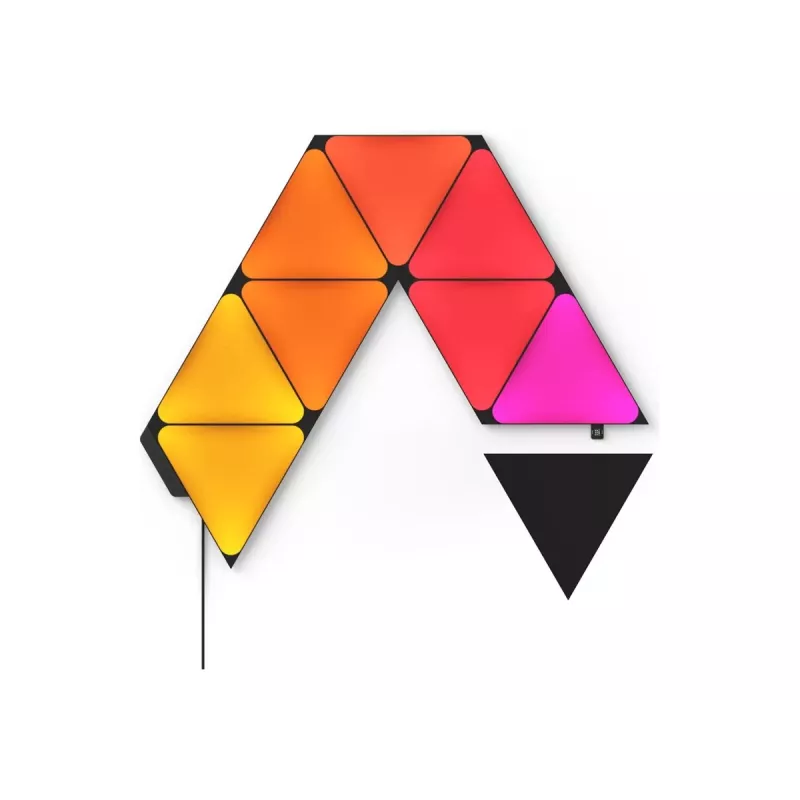Nanoleaf Shapes Black Triangles Starter Kit (9 Panelių) 42W WiFi