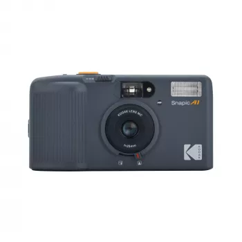 „Kodak Snapic A1“ 35 mm juostinis fotoaparatas, pilka spalva