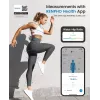 RENPHO išmanioji matavimo juosta su Bluetooth - kūno matavimo juosta KMI, juosmeniui, klubams, rankoms, kojoms, krūtinei - automatinė atitraukiama, LCD ekranas, suderinama su Renpho Health programa, Apple Health, Google Fit, Samsung Health - juoda