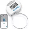 RENPHO išmanioji matavimo juosta su Bluetooth - kūno matavimo juosta KMI, juosmeniui, klubams, rankoms, kojoms, krūtinei - automatinė atitraukiama, LCD ekranas, suderinama su Renpho Health programa, Apple Health, Google Fit, Samsung Health - juoda