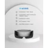 RENPHO Eyeris View Eye Massager su šiluma, oro kompresija, vibracija, Bluetooth, USB-C, sulankstomas, pilkas