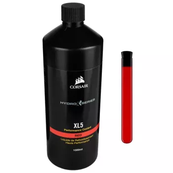 Corsair Hydro X Series XL5 Performance Coolant 1L raudonas aušinimo skystis