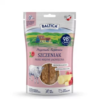 BALTICA Przysmaki Regionów Meat Strips Lamb – Šunų skanėstas – 90 g