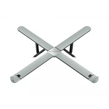Conceptronic Laptop Stand 5kg ERGO Portable 17,3 inch sidabrinis