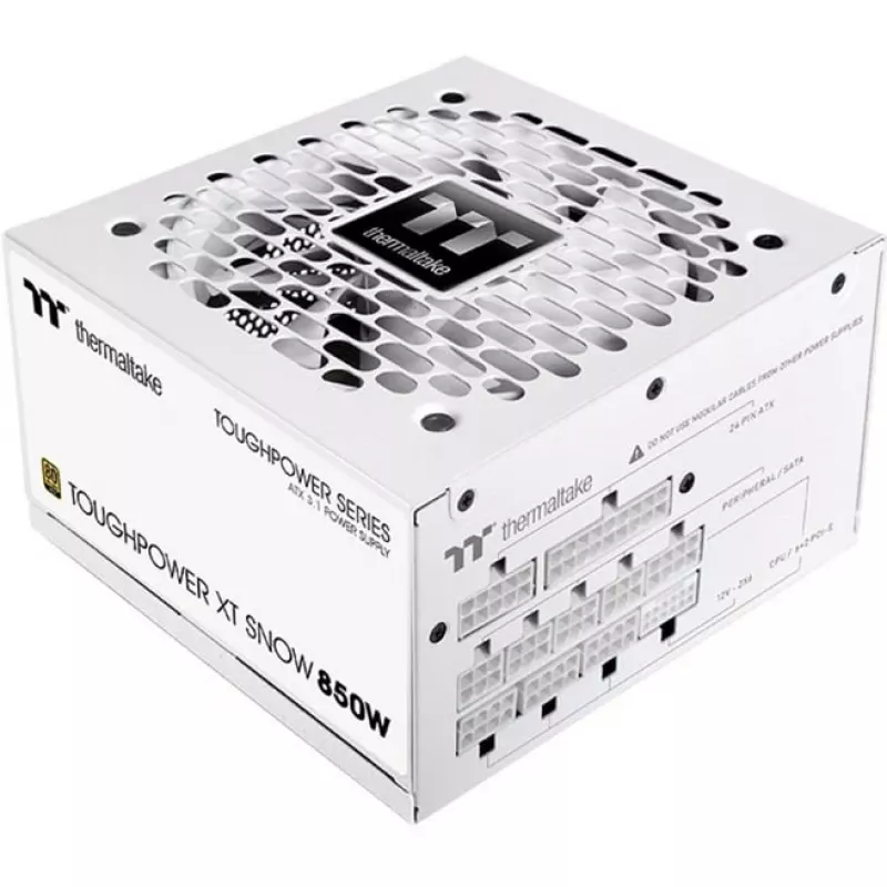 Thermaltake Toughpower XT Snow 850W ATX 3.1 80 PLUS Gold Fully Modular Power Supply