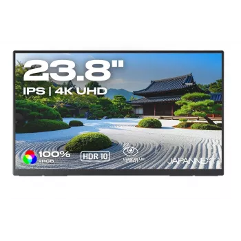 JAPANNEXT 60.5 cm (23.8 inch) JN-MD-IPS238U-C6 4K UHD IPS Monitor HDMI USB-C Black