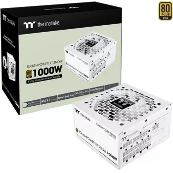 Thermaltake Toughpower XT Snow 1000W ATX 3.1 80 PLUS Gold Fully Modular Power Supply