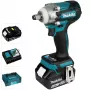 Makita DTW300TJX7 akumuliatorinis smūginis veržliaraktis 1/2 inch kvadratinis kotas su papildoma baterija