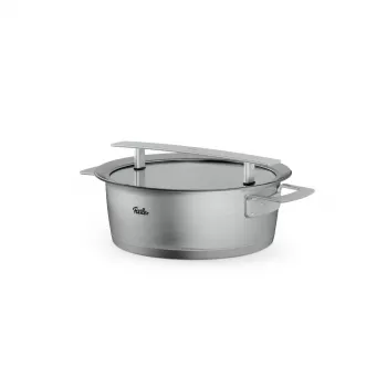 Fissler Phi Collection kepimo puodas su stiklo dangčiu 24 cm, 3,9 L