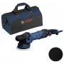 BOSCH GPX9-125S Rotary Polisher Kit su putplasčiu disku ir poliravimo gaubtu, 18V belaidis (be akumuliatoriaus)