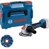 Bosch GWX 18V-8 belaidis kampinis šlifuoklis 18V 125mm su deimantiniu pjovimo disku (mažmeninė versija)